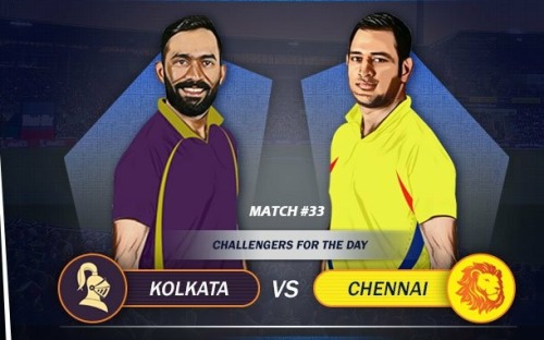 colorfullhd:Chennai Super Kings vs Kolkata Knight Riders. ...