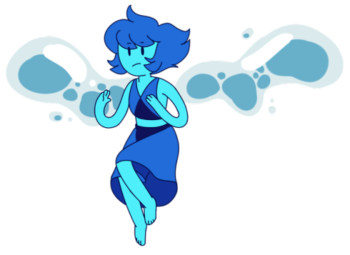 dailylappy:lapis in adventure time style!