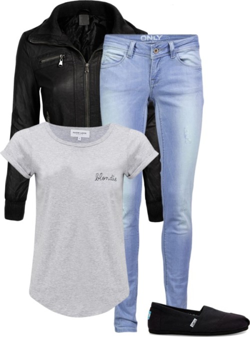 polyvore fashion style Maison Labiche ONLY TOMS clothing
