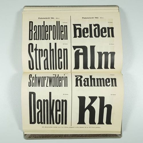 letterlibrary:Plakatschriften by F. A. Brockhaus #woodtype...