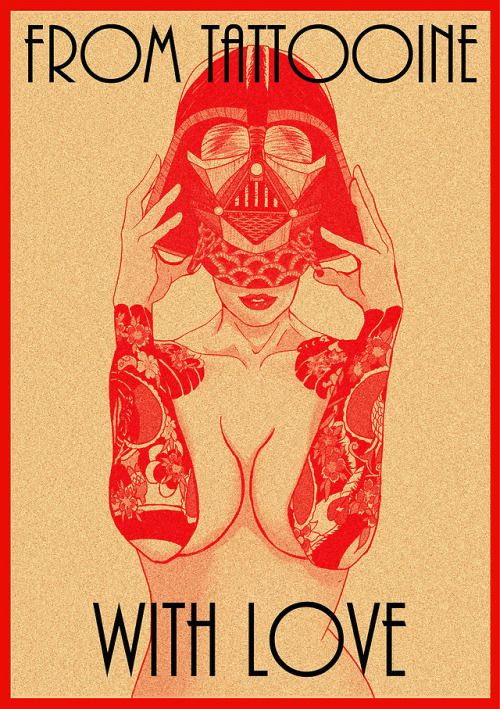 tiefighters:From Tattooine With LoveArt byAli Mustaf