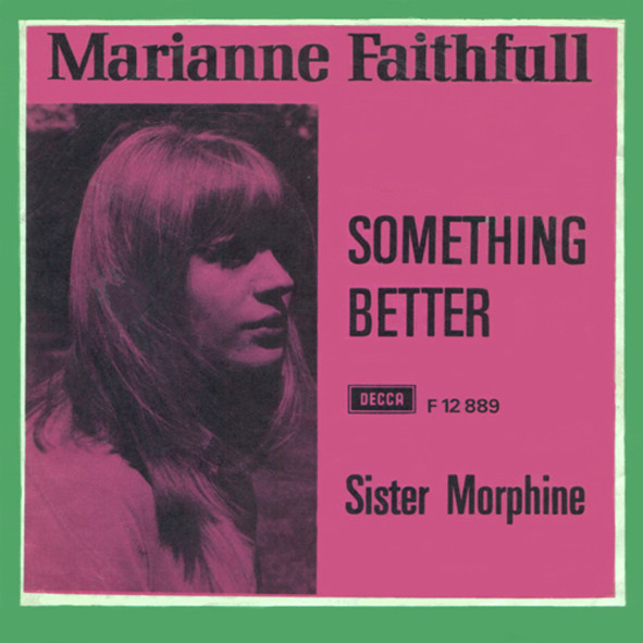 marianne faithfull sister morphine