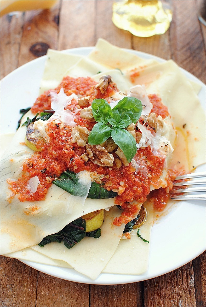 Recipe: Free-Form Vegetarian Lasagna