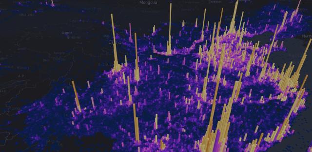 Population Distribution visualization by L7