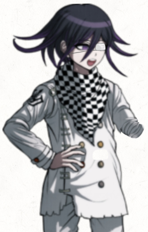 could i get a sprite edit of kokichi with his left... - Requests are open!