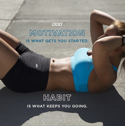 motivation lornajane justdoit fitness healthy Habit