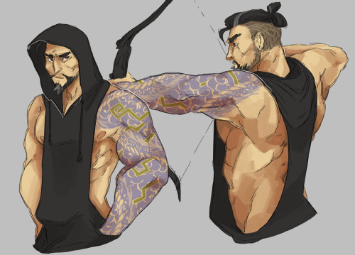 zombiescratch:hey blizz where’s the skin where hanzo wears this...