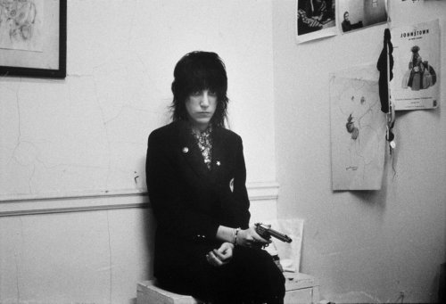 postpunkindustrial:Patti Smith, Chelsea Hotel, New York, 1970