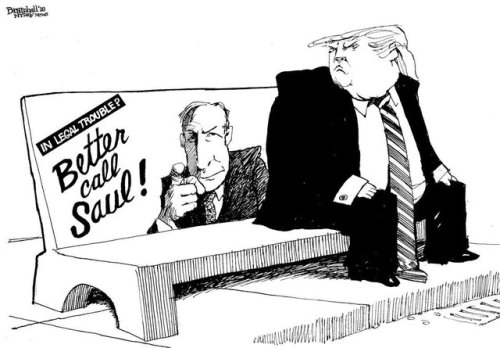 Heisenberg Chronicles • Better Call Saul Editorial Cartoon By Bill