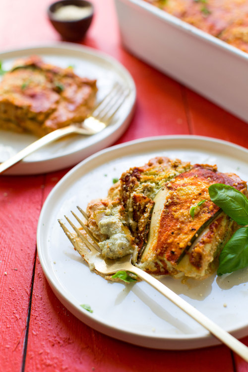 tinykitchenvegan:8 Ingredient Zucchini Lasagna (Vegan + Gluten...