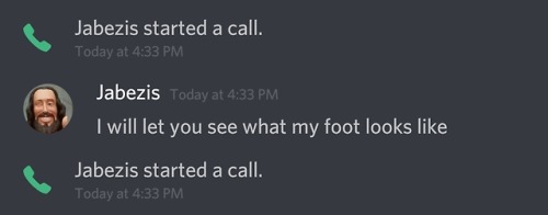 How to convince me to join a discord call