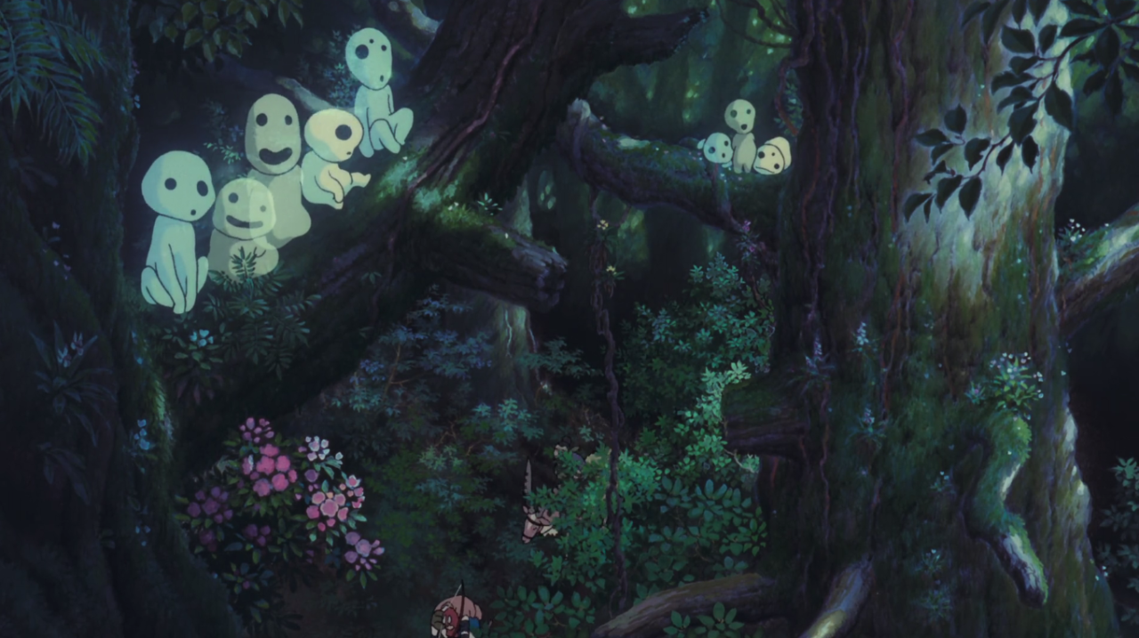 Valaurelius Princess Mononoke The Kodama Of The Forest