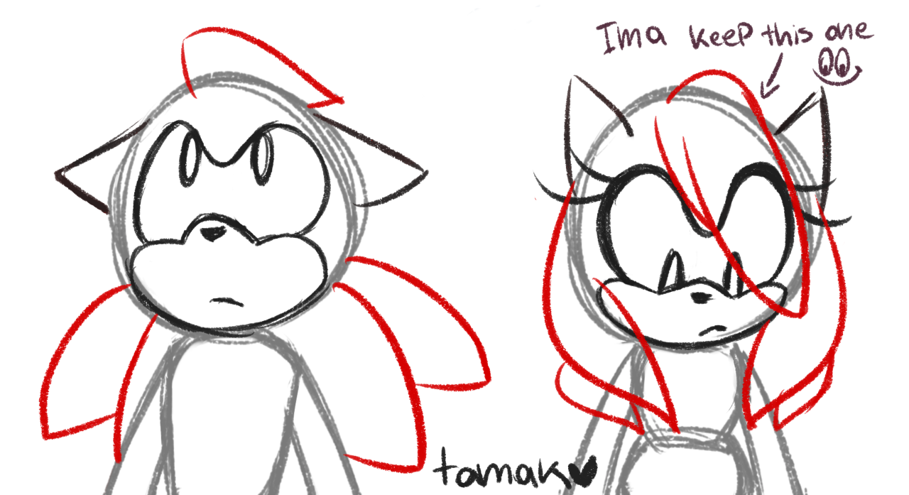 Tama S Shit Teach Me How To Draw Sonic Ocs I Keep Trying And