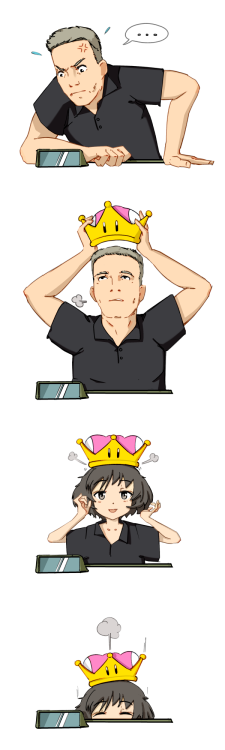 nicholas moran the chieftain Yukari Akiyama Girls und Panzer super crown