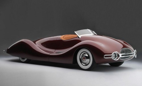 vintageclassiccars:1948 Buick Streamliner by Norman E. Timbs -...