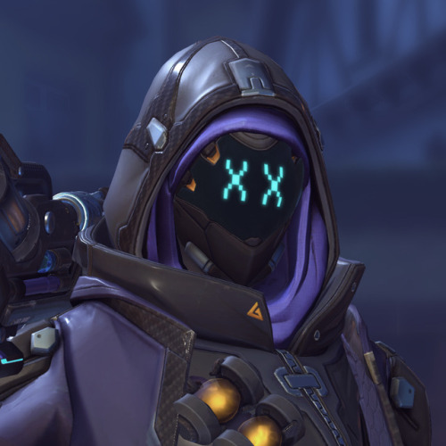 otherwindow:Ana Amari with Wrench’s mask emotes.