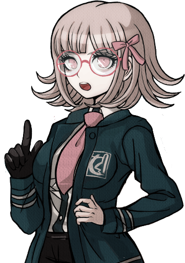 chiaki nanami sprite edit | Tumblr