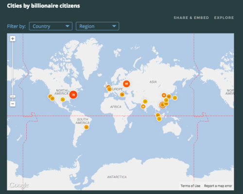 Billionaire CitiesNew York City, Moscow and Hong Kong clearly...