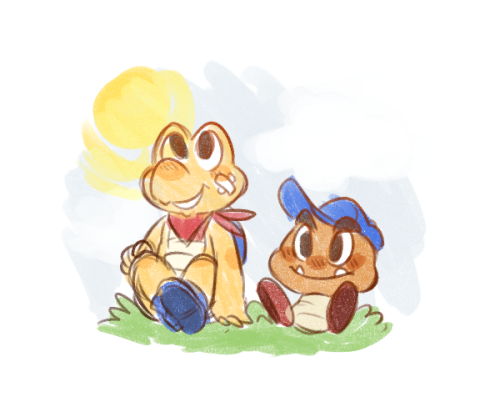 goombarios:I always imagined they were great friends.