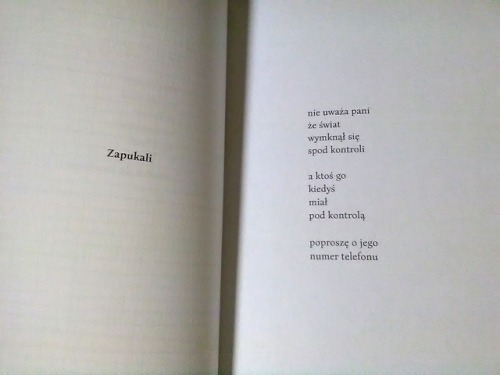 writtenforthesoul:Billie Sparrow, “Arkusz poetycki”