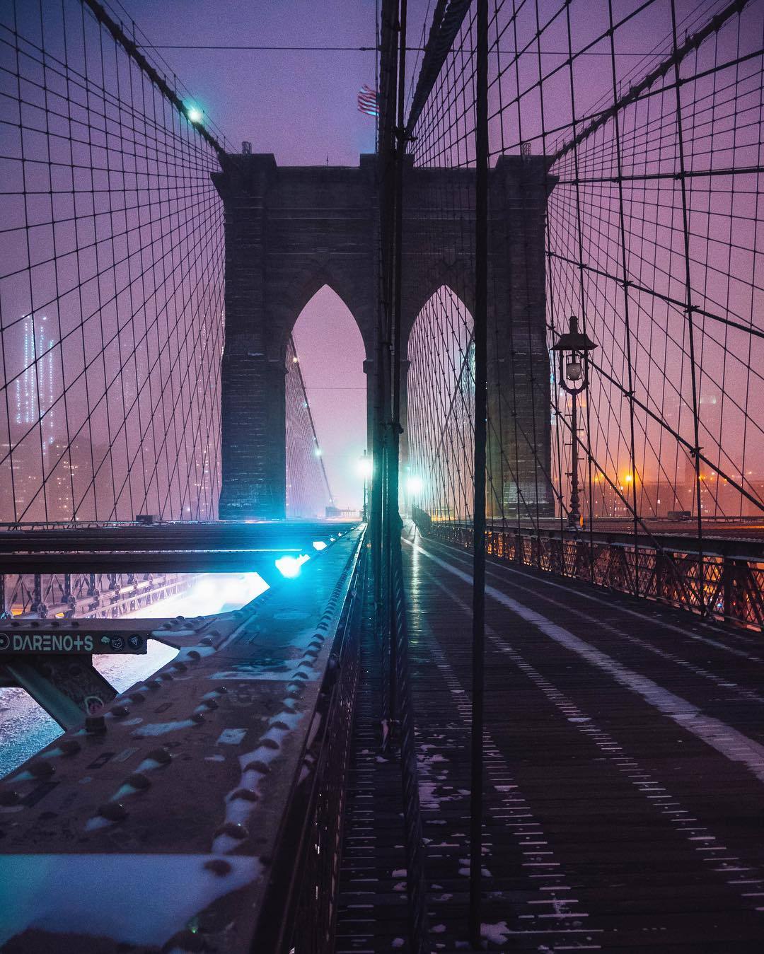 Brooklyn Bridge by @nycneversleeps