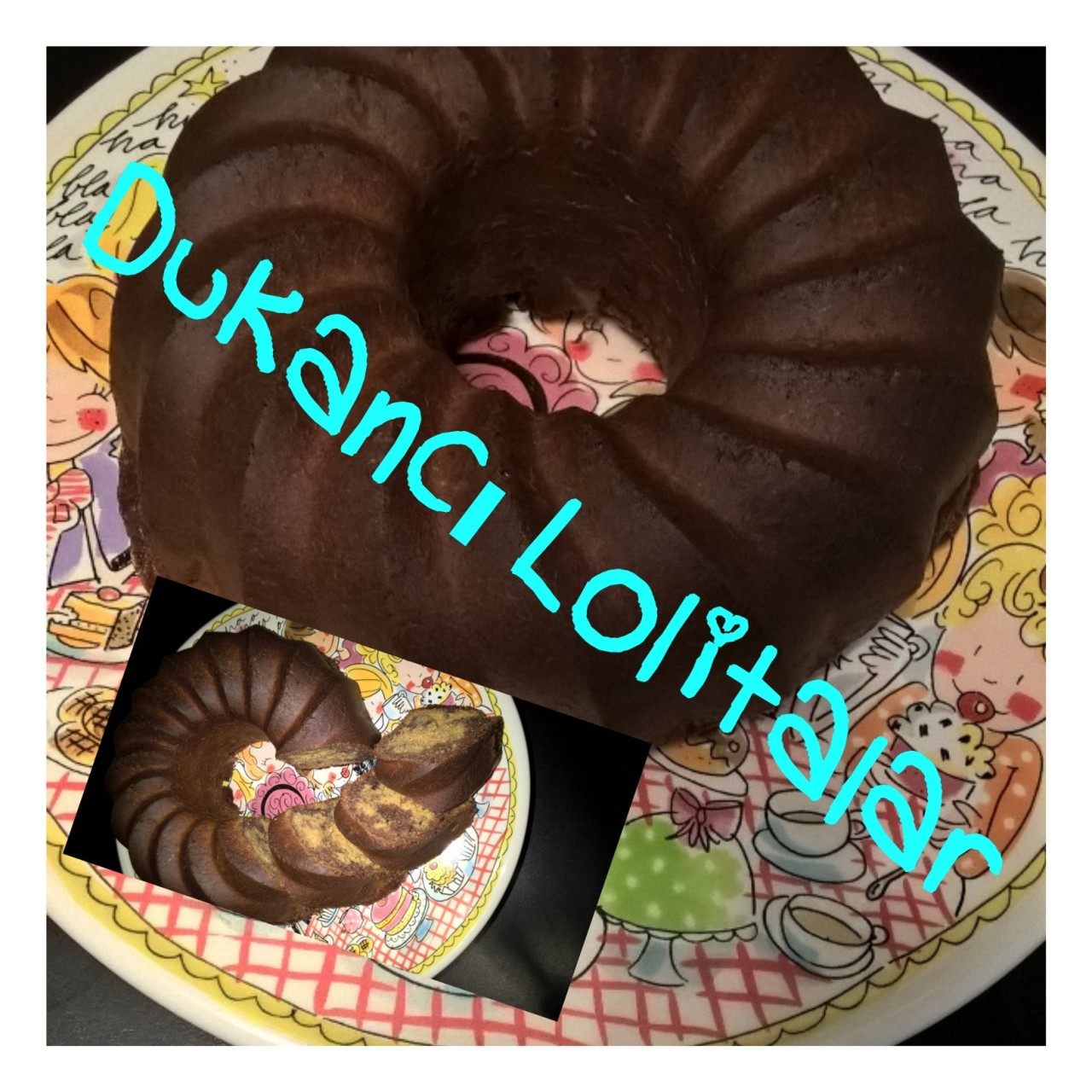 Aylin�s LowCarb Dukan • KAKAOLU/ VANILYALI KEK Cag…