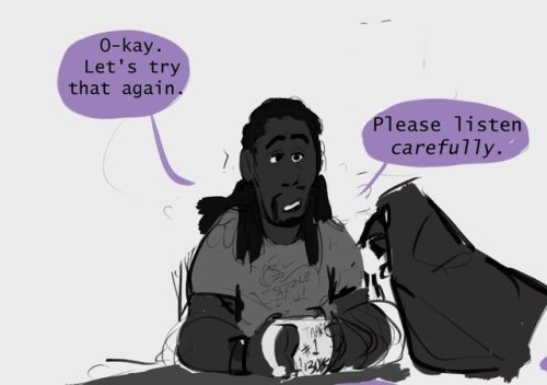 goosterbold:so i’ve been thinking about kravitz with raven...