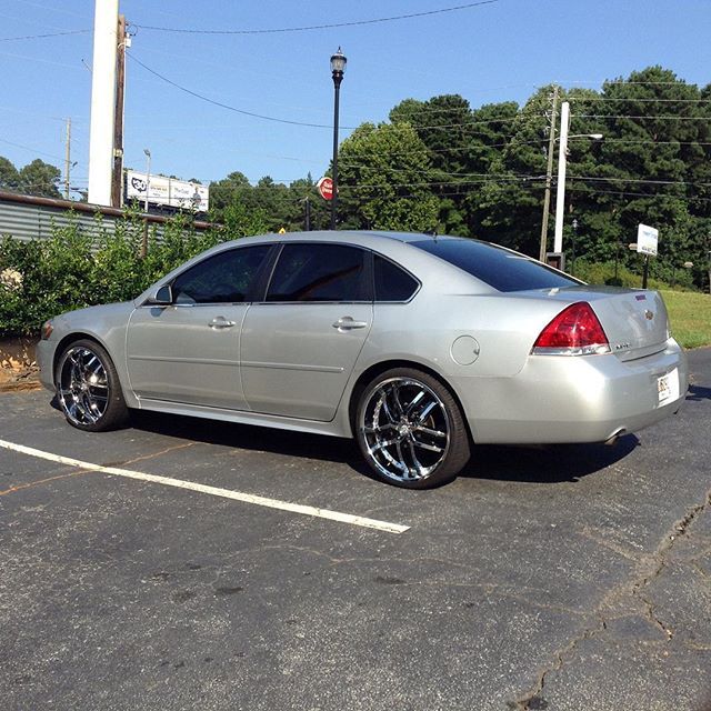 Here We Have A 2014 Chevy Impala Sitting On Some... | RimTyme Custom ...