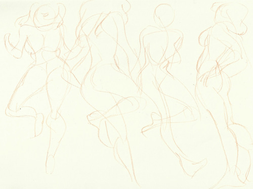 zu-art:Today I sketched a bunch of naked people.nice