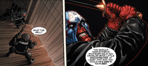 fullofcomics:Logan Vs Red SkullWolverine #72 (Old Man Logan:...