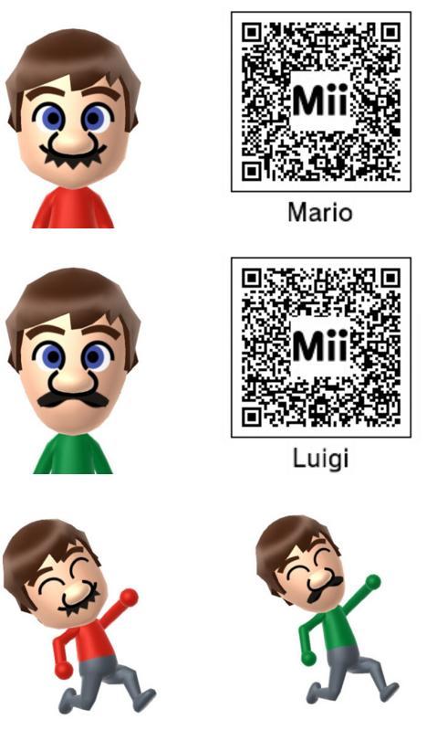 Mario Mii QR Code