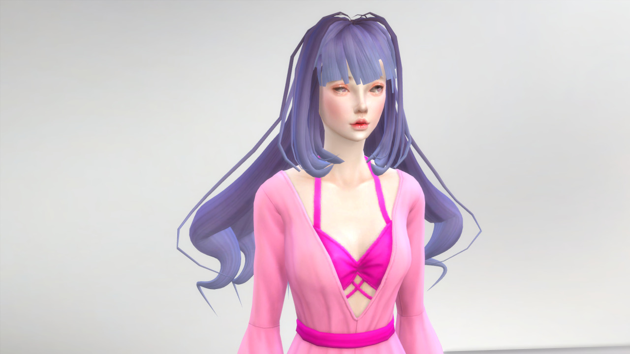 Anime hair 4 - The Sims 4 Download 