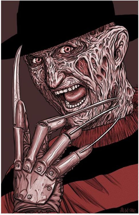 quasilucid:Happy Friday the 13th!Slashers by Big Mike Walton...