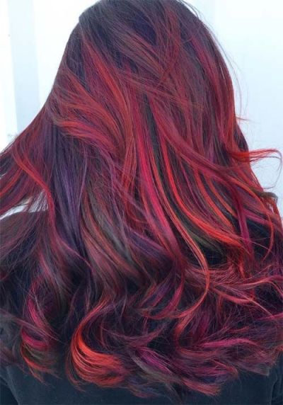 Burgundy Hair Color Tumblr