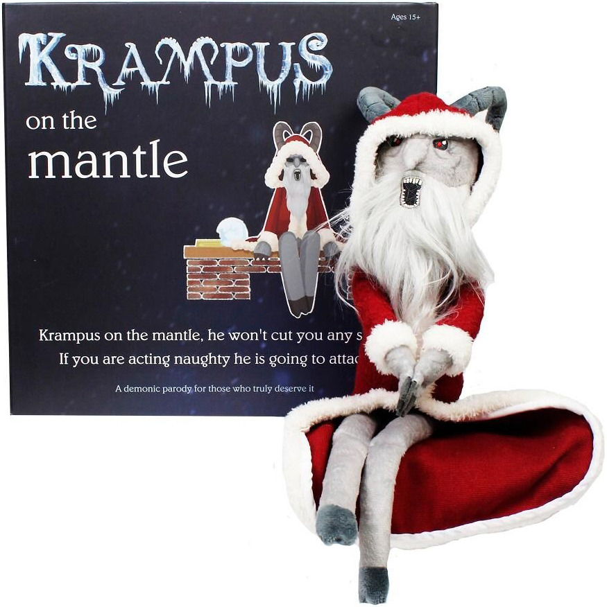 krampus plush doll