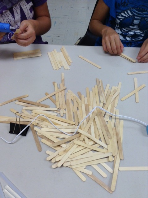 just another teen librarian blog, Popsicle Stick Bridges 