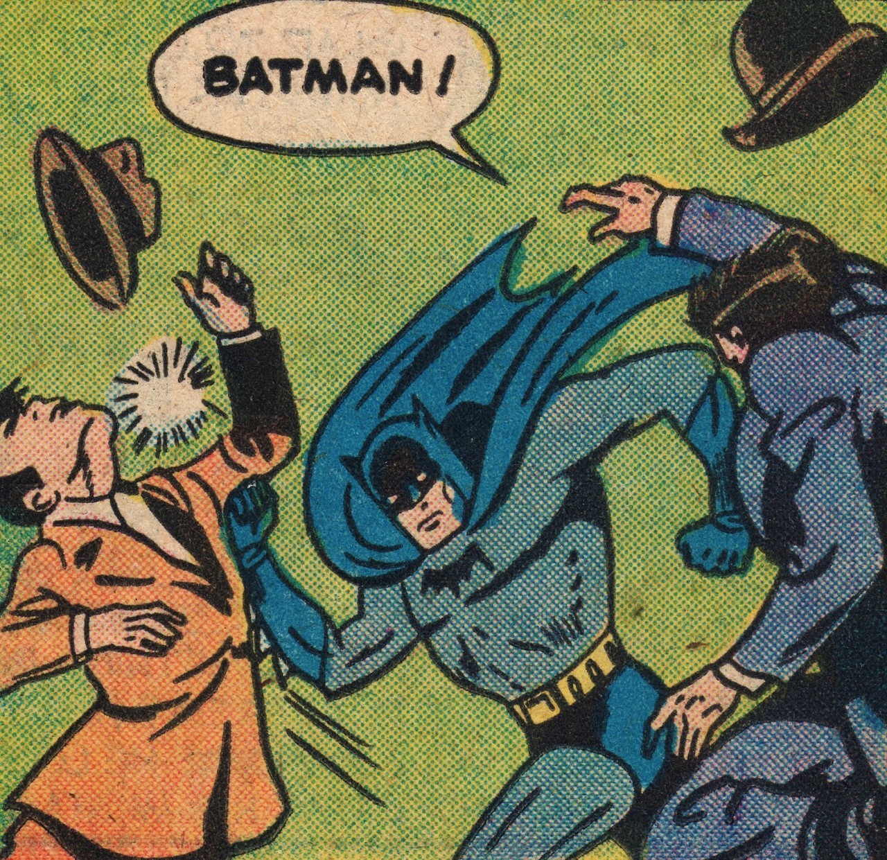 ATOMIC CHRONOSCAPH — Batman - art by Bob Kane and Jerry Robinson (1943)