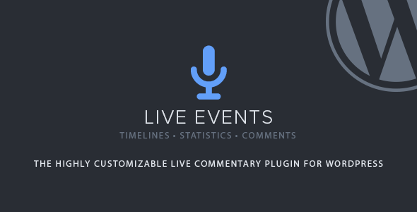 Live Events v1.2.4 – Premium Plugin Nulled