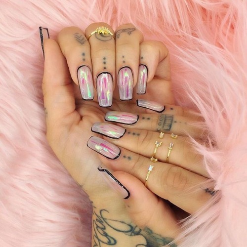 acrylic nails on Tumblr