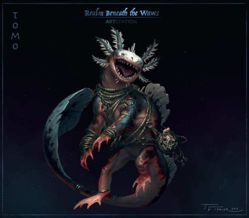 thecollectibles:Beneath the Waves - Character/Creature Design...