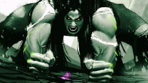 Hulk (2016) Cover Art by Jeff Dekal