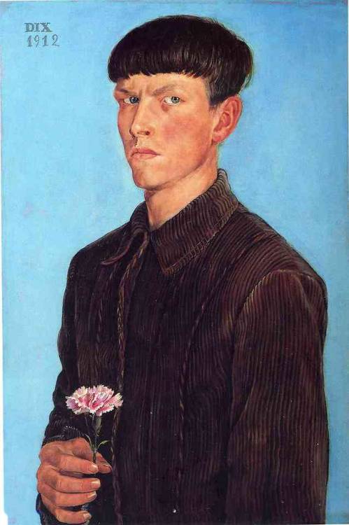 artist-dix:Self-Portrait, Otto DixMedium:...