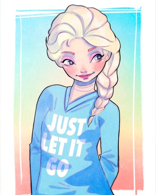 pixelationgirl:Elsa also from the slumber party. I might do...