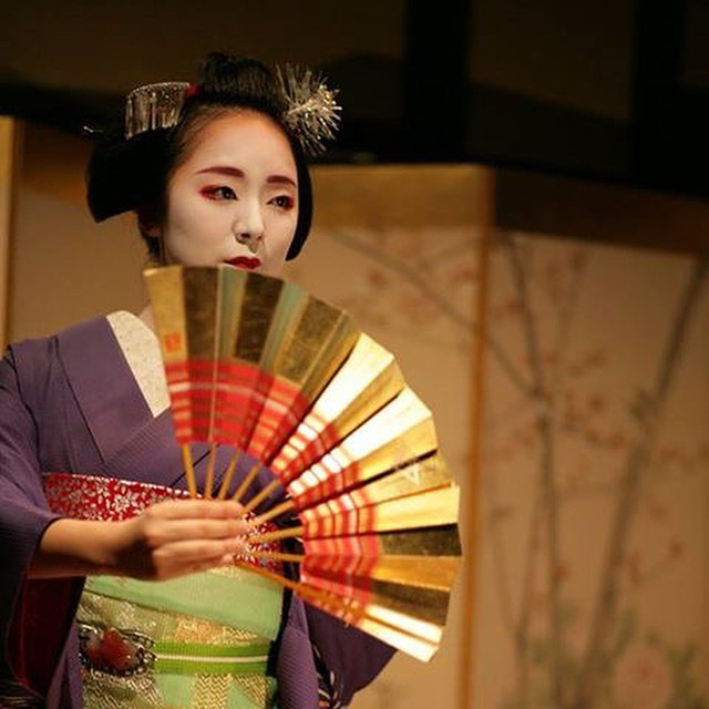 Geiko & Maiko — August 2017: Maiko Mikako (Nishimura Okiya) of...