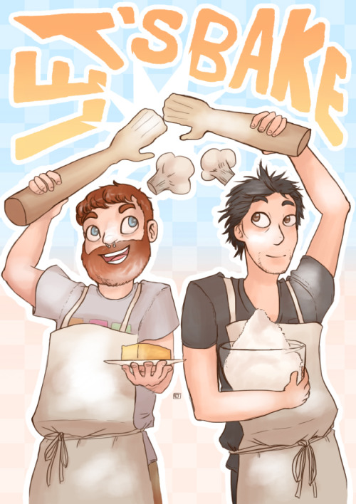 lixxieb:Joel and Adam’s baking video made me laugh so much...