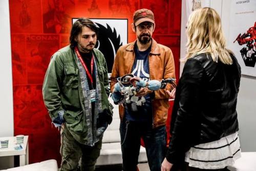 postmcrnews:Gerard Way & Gabriel Bá at NYCC: Part 1October...