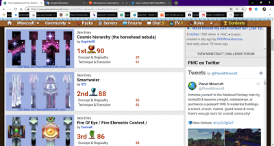 Planet Minecraft Tumblr - first place in the planet minecraft skin contest december 2018 wow wow wow
