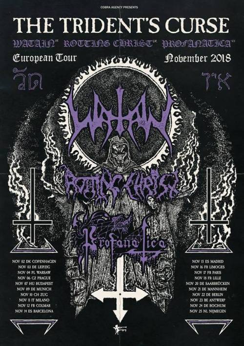 unearthedmirrors:All the dates of the WATAIN / Rotting Christ /...