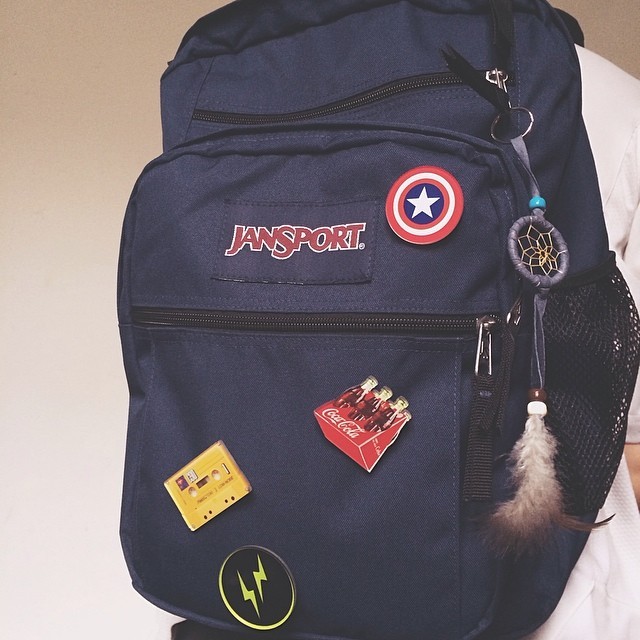 Woolgather Did Some Decoration To My Backpack Jansport