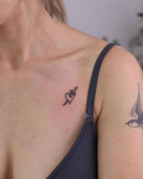 🌹 by Aimee #rosetattoo #knifetattoo... - INKspired Tattoos | Facebook